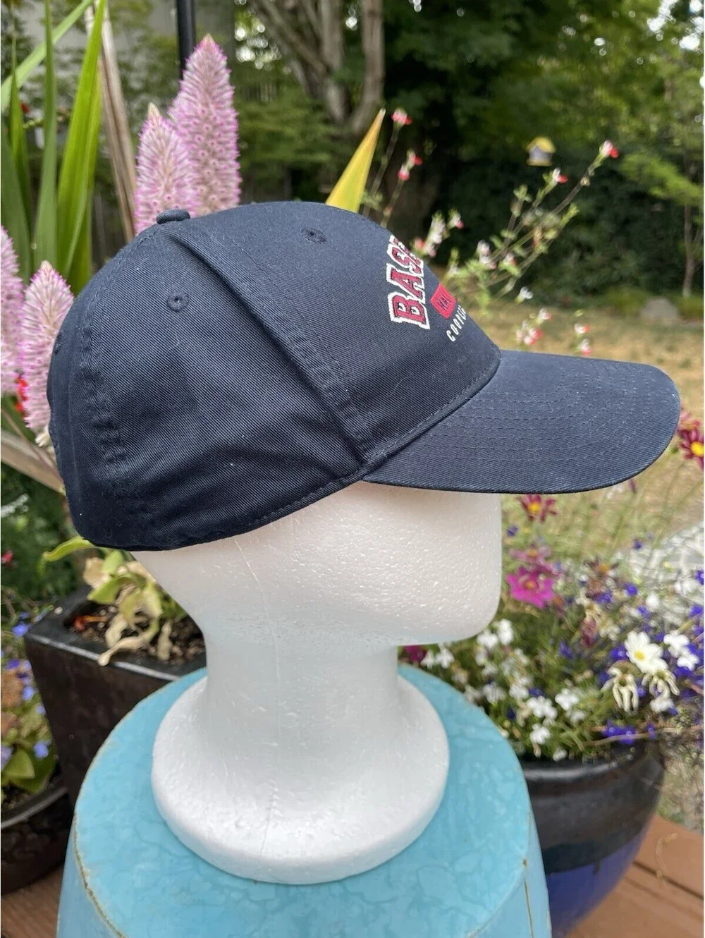 Baseball Hall Of  Fame Cooperation Ny Navy Blue Baseball Cap Adjustable